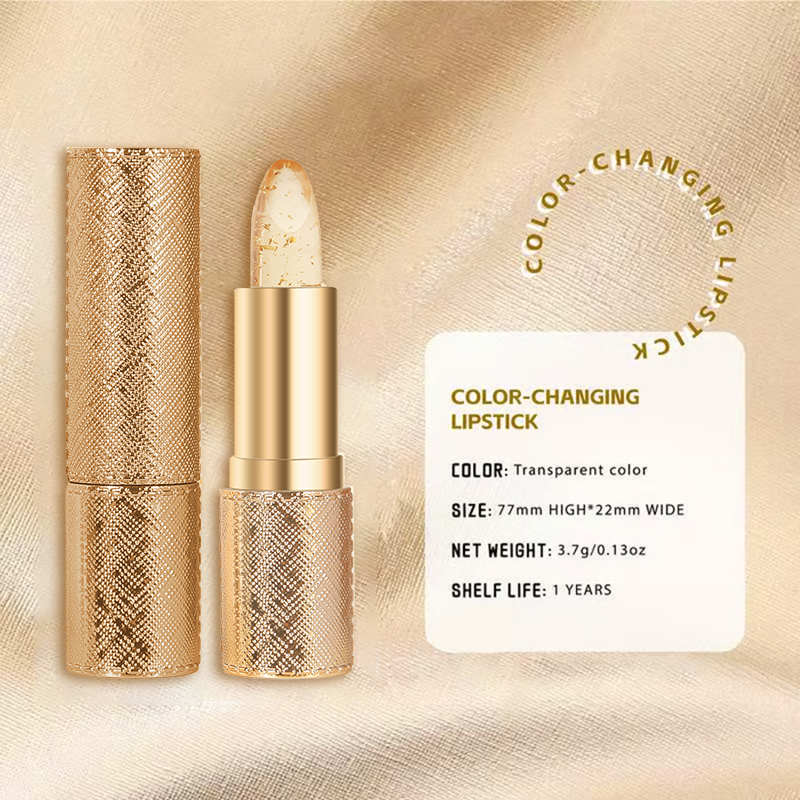 ⏰ Last Day Promotion!🎁- ✨Transferproof Color-Changing Lipstick💄CrystalClear Color Alchemy 💋 Auto-Tints on Contact!