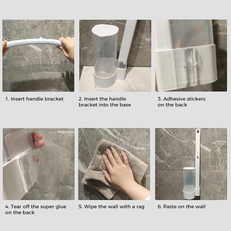 🔥LAST DAY SALE £6.99!!⚡50K+ SOLD!🚽💦Hands-Free Cleaning Gadget🧽Disposable toilet cleaning tool💦
