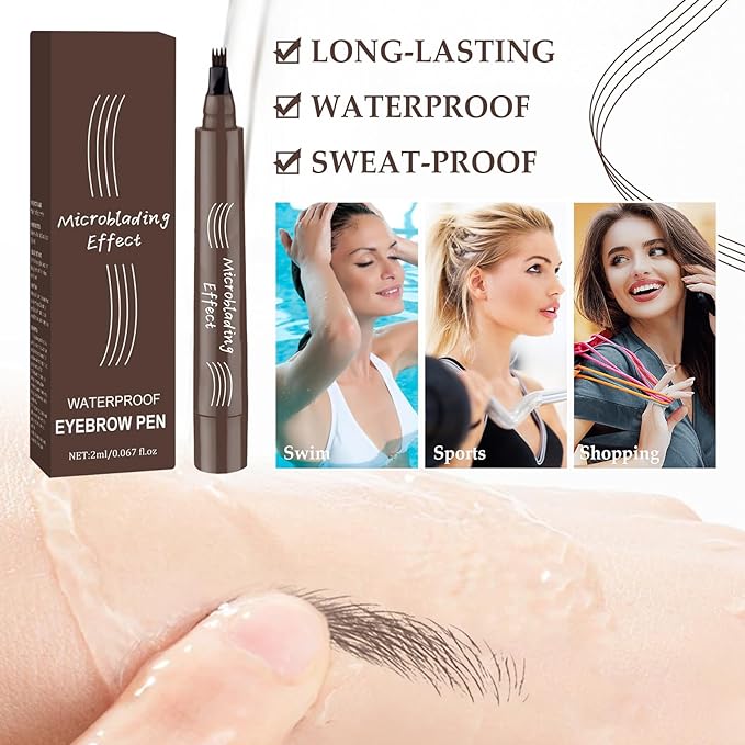 ✨Buy 1 Get 1 Free !!!🔥2025 Upgraded Natural Brows Eyebrow Pen