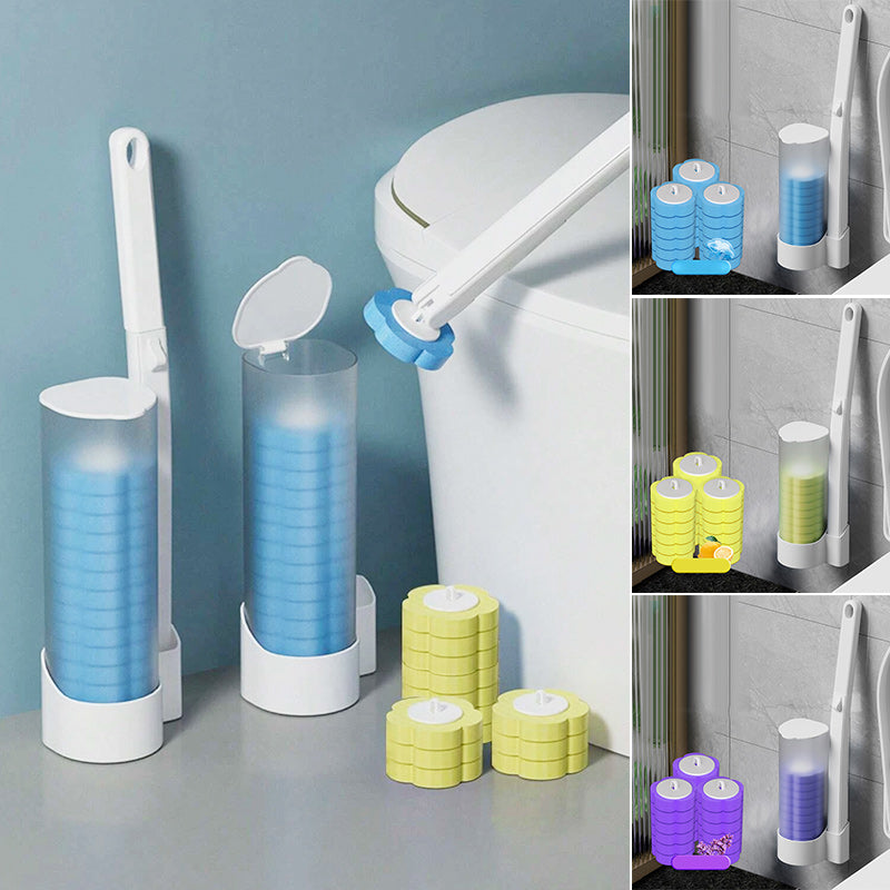 🔥LAST DAY SALE £6.99!!⚡50K+ SOLD!🚽💦Hands-Free Cleaning Gadget🧽Disposable toilet cleaning tool💦