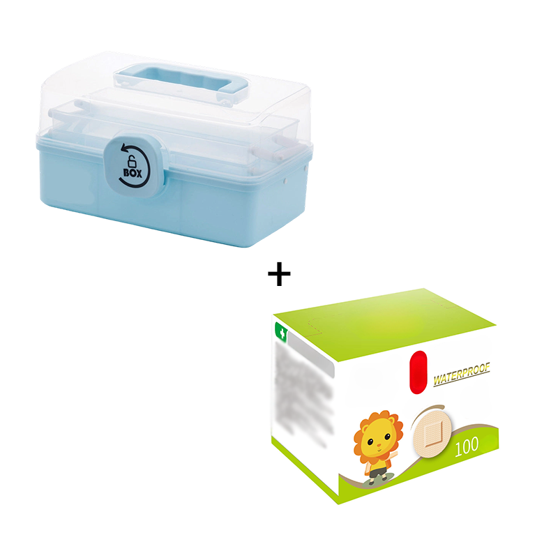 Household Multi-Tier Large Capacity Medicine Box
