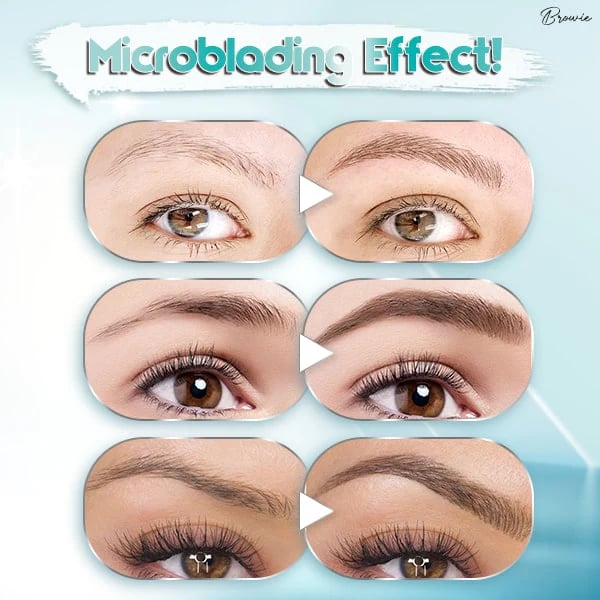 🌟Buy 1 Get 1 Free💖3D Waterproof Microblading Eyebrow Pencil - 4 Forked Tips