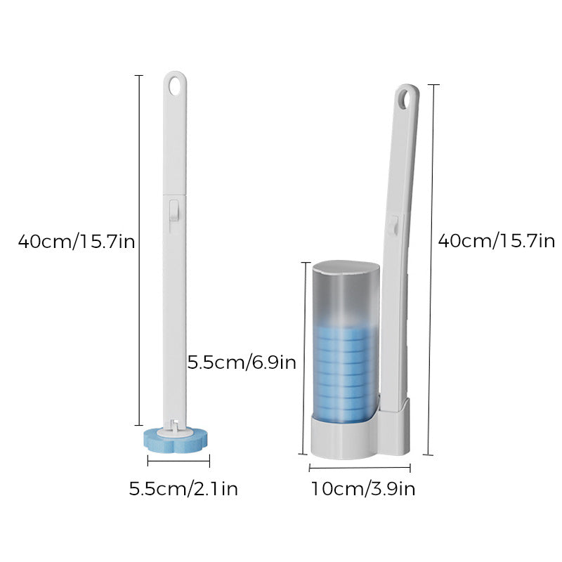 🔥LAST DAY SALE £6.99!!⚡50K+ SOLD!🚽💦Hands-Free Cleaning Gadget🧽Disposable toilet cleaning tool💦