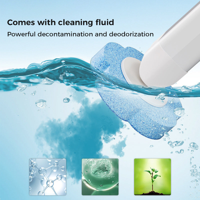 🔥LAST DAY SALE £6.99!!⚡50K+ SOLD!🚽💦Hands-Free Cleaning Gadget🧽Disposable toilet cleaning tool💦