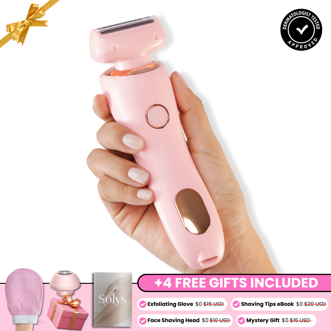 🔥LAST DAY SALE 49% OFF🔥Perfect for any skin - Lux 3-in-1 Smooth Shave Razor