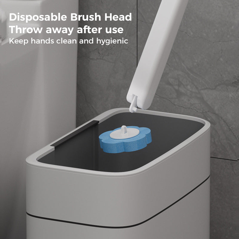 🔥LAST DAY SALE £6.99!!⚡50K+ SOLD!🚽💦Hands-Free Cleaning Gadget🧽Disposable toilet cleaning tool💦
