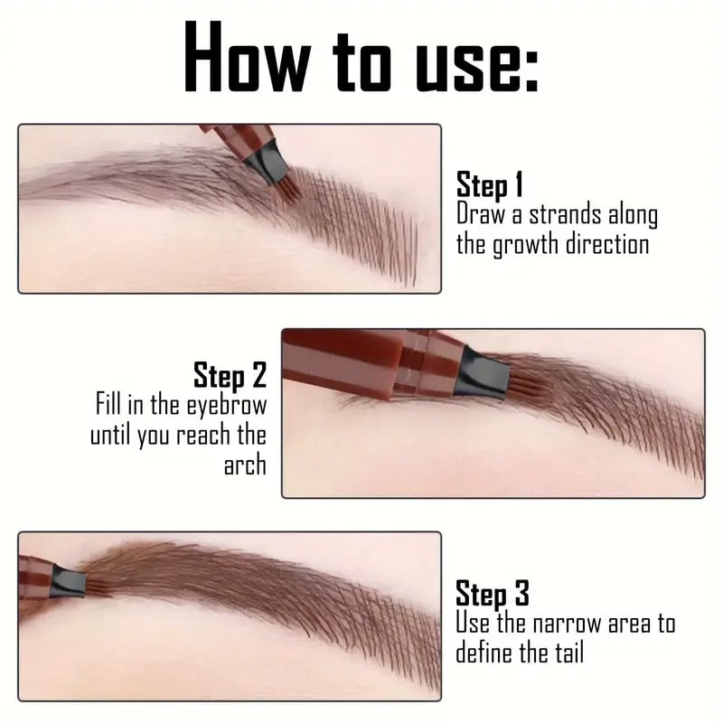 ✨Buy 1 Get 1 Free !!!🔥2025 Upgraded Natural Brows Eyebrow Pen