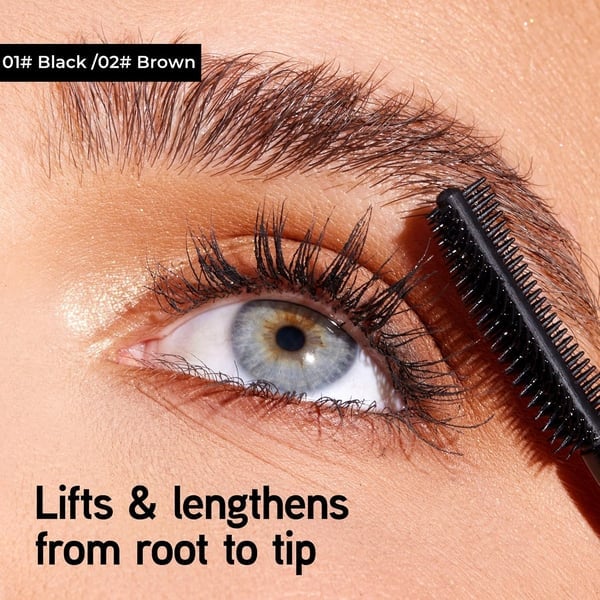 💄 BUY 1 GET 1 FREE! ✨ Waterproof Curling Mascara – Long-Lasting, Clump-Free & Adds Natural Volume for a Stunning Look 👁️