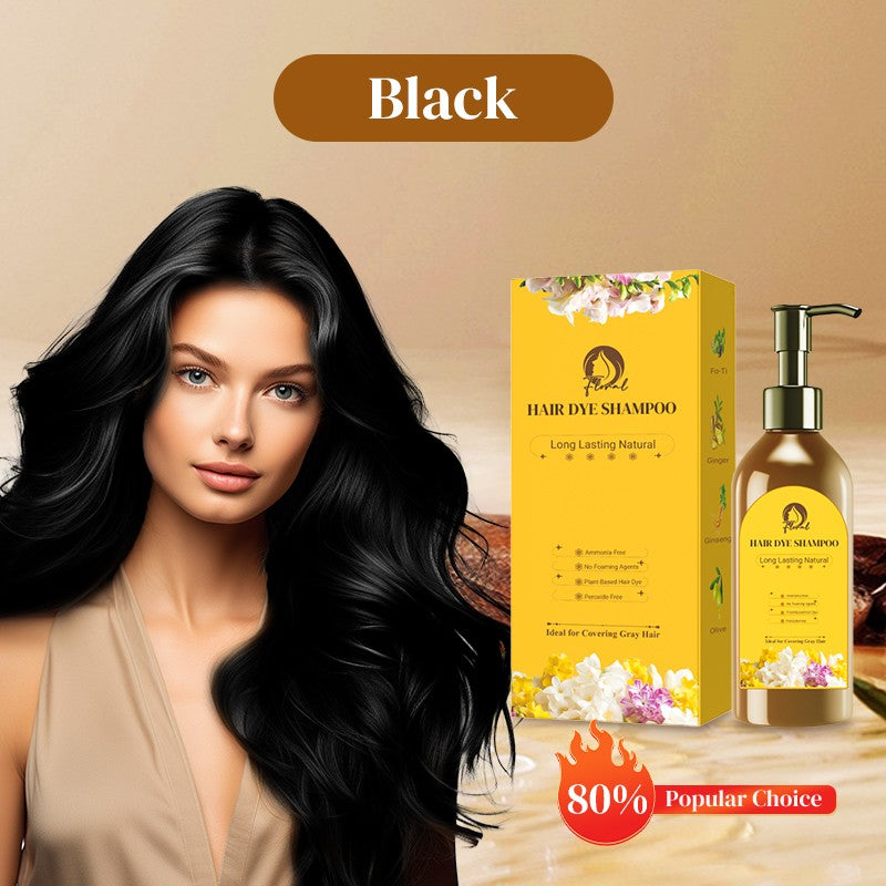 ❤️‍🔥Hot Sale 50% OFF✨Long Lasting Natural Hair Dye Shampoo