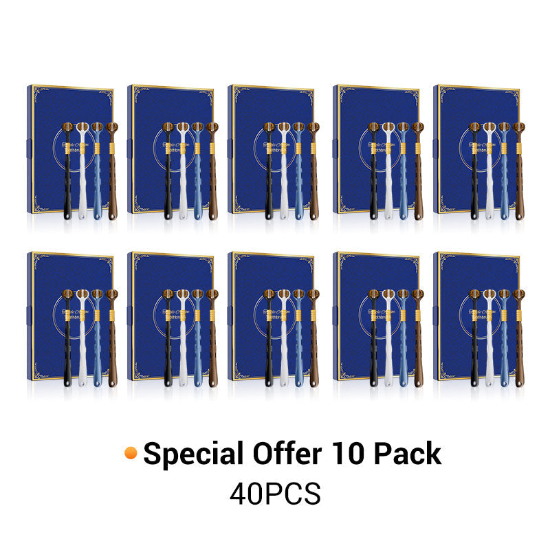 🦷Three-headed multi-angle cleaning toothbrush