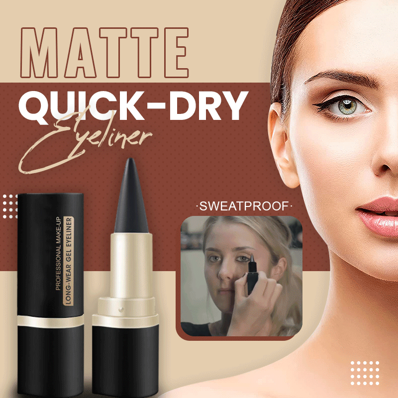 ⏰ Now only 50% off!💥Buy 1 get 1 free💥👀Matte Quick-Dry Eyeliner