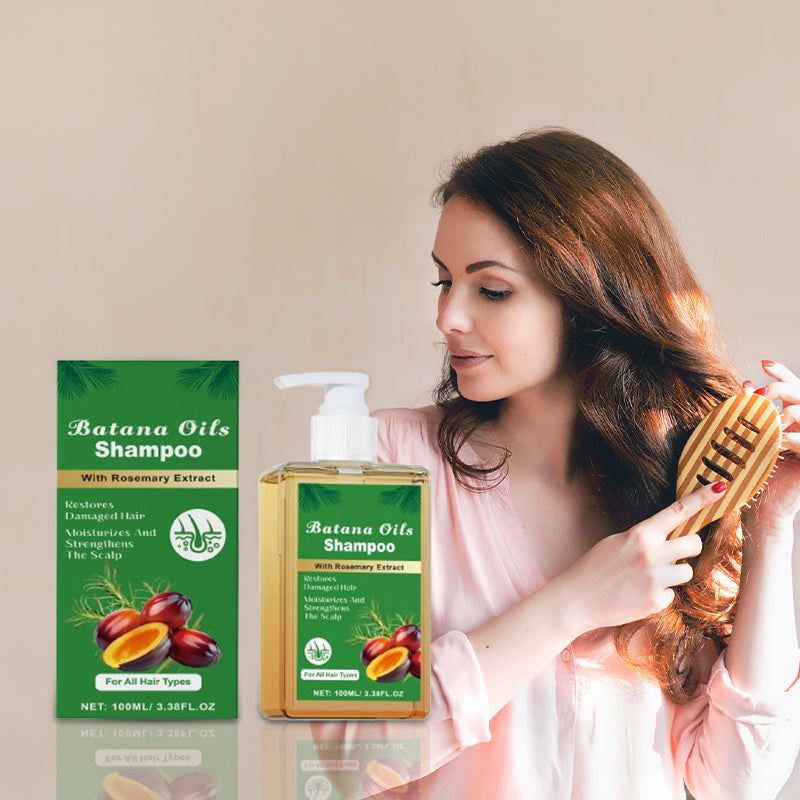 ⏰Last Day Hot Sale!!⌛🏆Buy 3 Get 2 Free ✨👧Batana Oil Shampoo with Rosemary Extract🌸