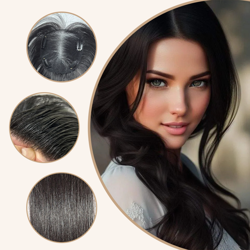 🔥Hot Sale🔥Natural Clip-on Partial Bangs Hair Piece