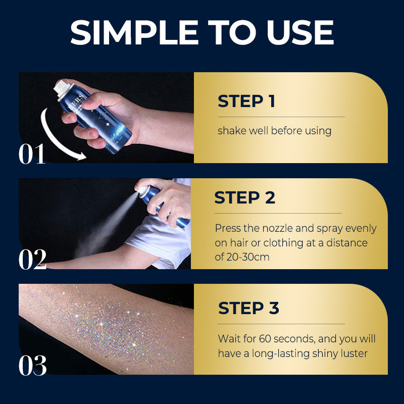 💥Buy More Save More💥🔥Long-Lasting Shiny Body Glitter Spray💎💃
