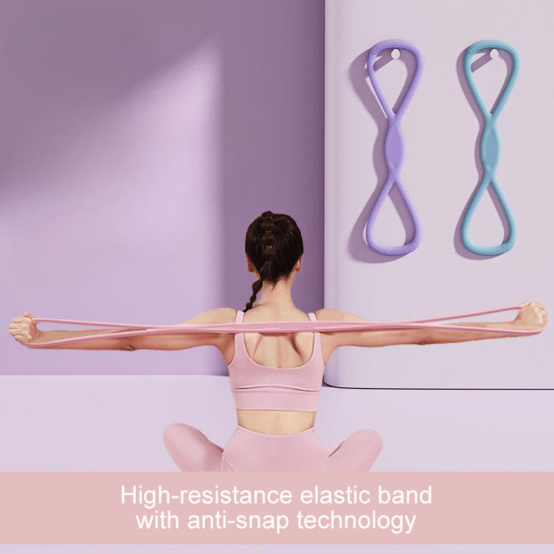 🏆Flash Sale⚡ 50K+ SOLD! Almost Gone-💥🔥Resistance Bands, Figure 8 Exercise Bands for Women Men