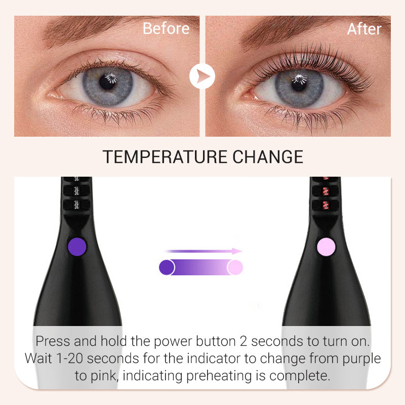 🔥Last 6 Hours 50%OFF❣️Daily Sales of 4200+❣️Electric Eyelash Curler for Instant Glam