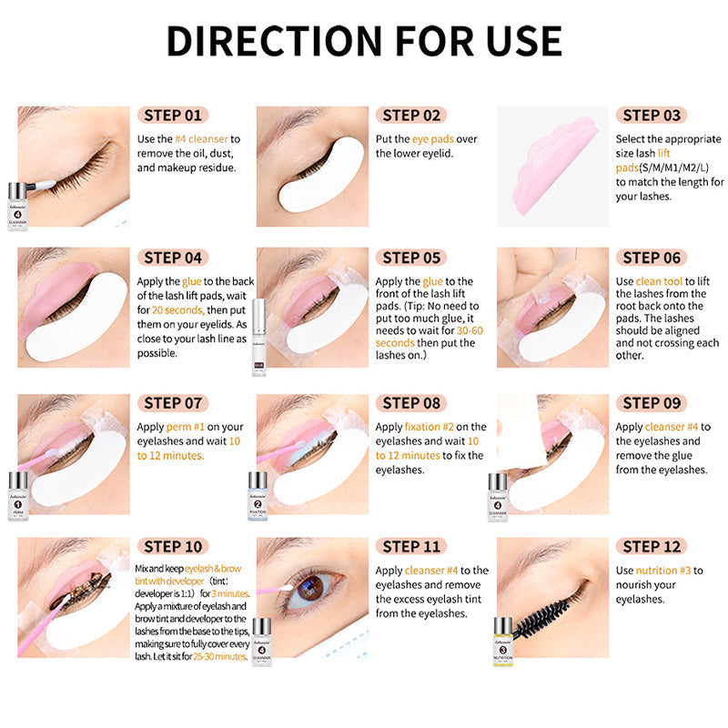 Long-Lasting Lash Lift and Tint Kit