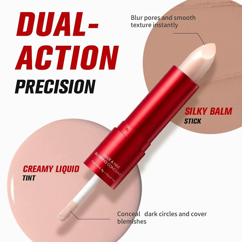 💗LAST DAY - BUY 1 GET 1 FREE💗Dual-Ended Long-Lasting Lightweight Concealer