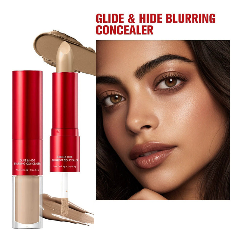 💗LAST DAY - BUY 1 GET 1 FREE💗Dual-Ended Long-Lasting Lightweight Concealer