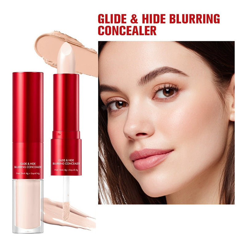 💗LAST DAY - BUY 1 GET 1 FREE💗Dual-Ended Long-Lasting Lightweight Concealer