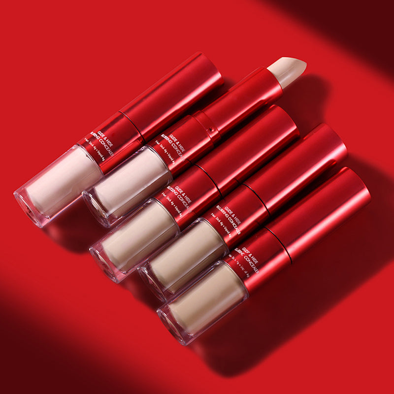 💗LAST DAY - BUY 1 GET 1 FREE💗Dual-Ended Long-Lasting Lightweight Concealer