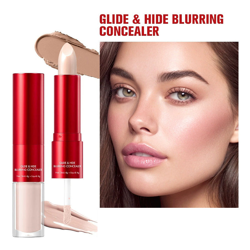 💗LAST DAY - BUY 1 GET 1 FREE💗Dual-Ended Long-Lasting Lightweight Concealer