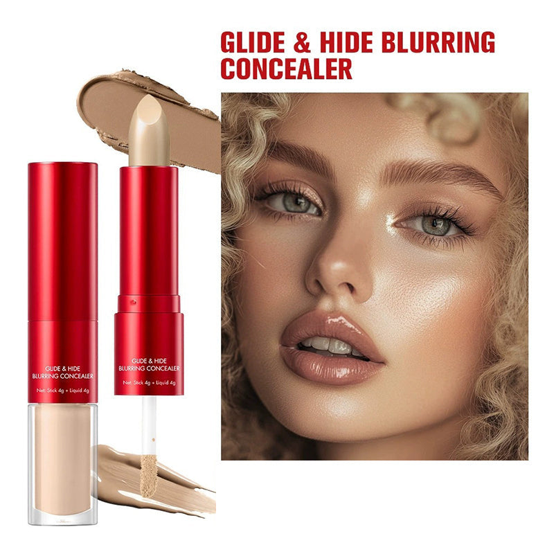 💗LAST DAY - BUY 1 GET 1 FREE💗Dual-Ended Long-Lasting Lightweight Concealer