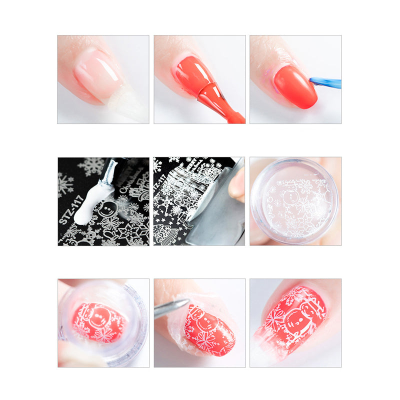 💅🏽💅Highly Pigmented Stamping Gel for DIY Manicures