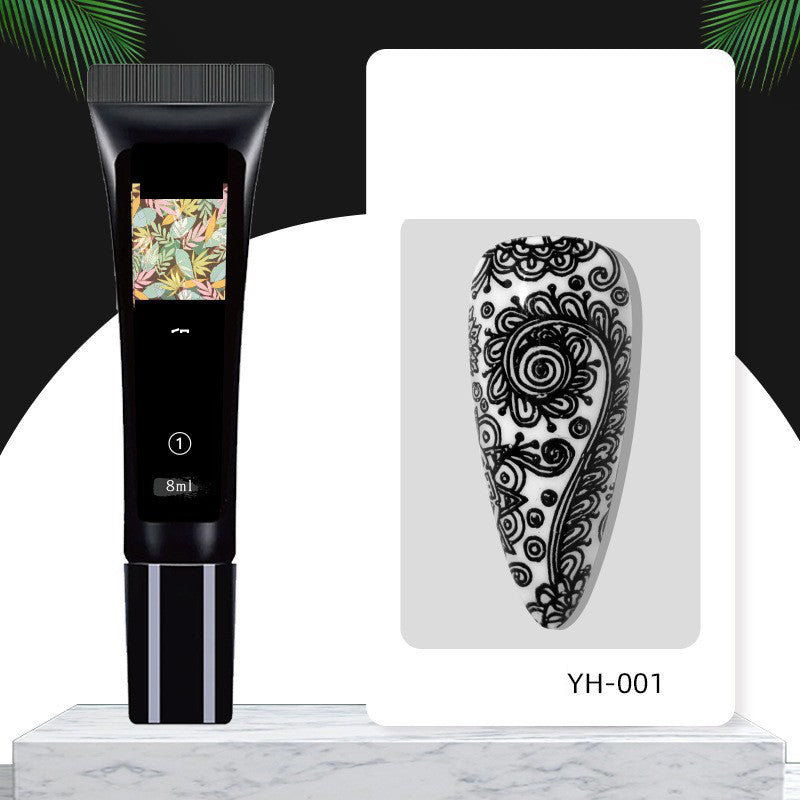 💅🏽💅Highly Pigmented Stamping Gel for DIY Manicures