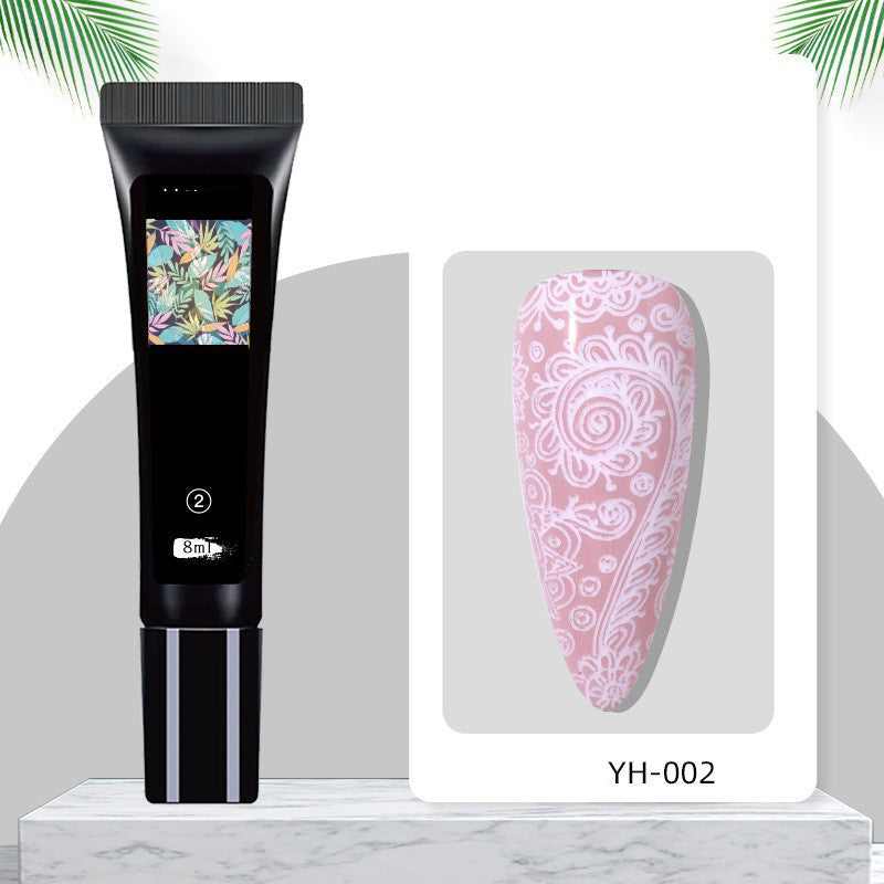 💅🏽💅Highly Pigmented Stamping Gel for DIY Manicures