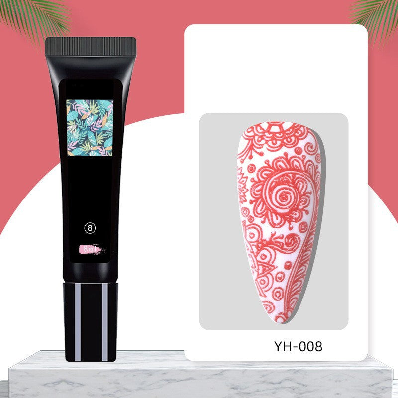 💅🏽💅Highly Pigmented Stamping Gel for DIY Manicures