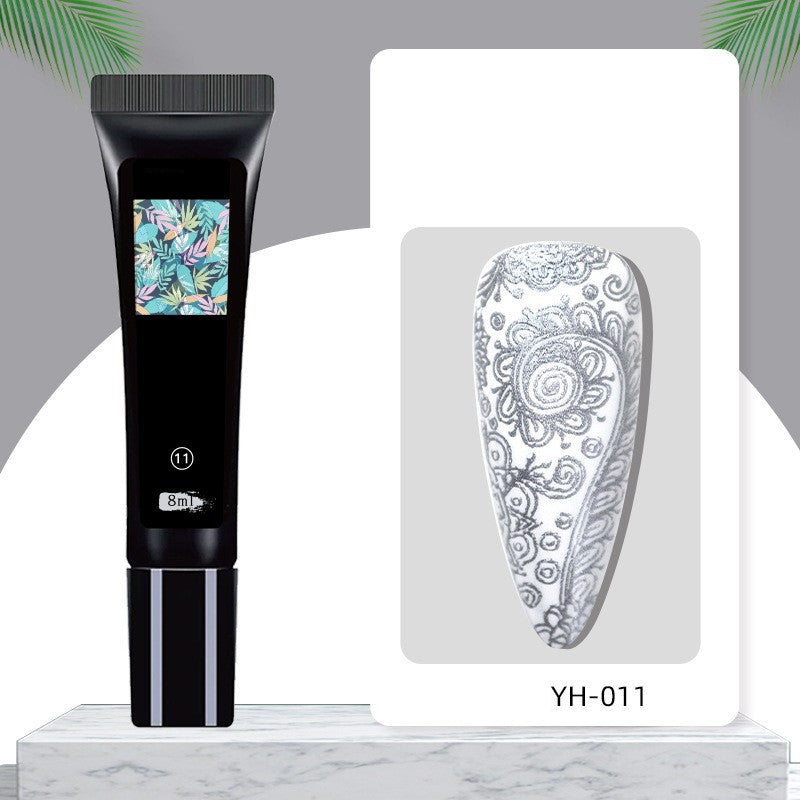 💅🏽💅Highly Pigmented Stamping Gel for DIY Manicures