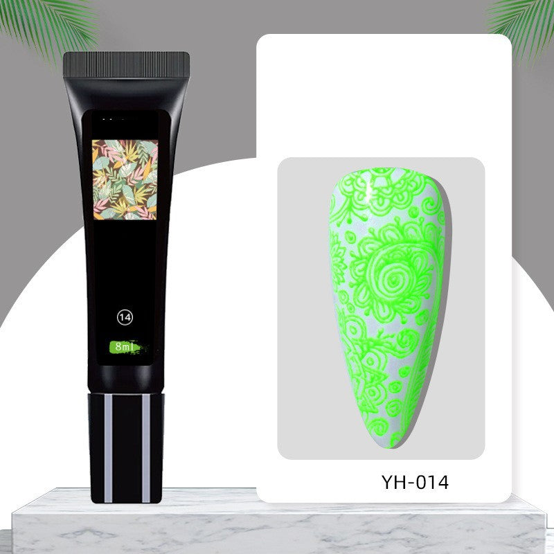 💅🏽💅Highly Pigmented Stamping Gel for DIY Manicures