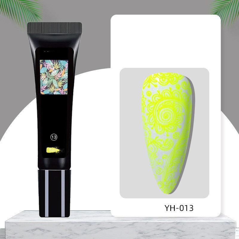 💅🏽💅Highly Pigmented Stamping Gel for DIY Manicures