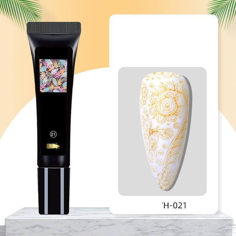 💅🏽💅Highly Pigmented Stamping Gel for DIY Manicures