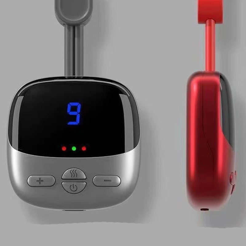 📢📢50 %  OFF !! ⏰Portable Pendant Neck Massager with Heat