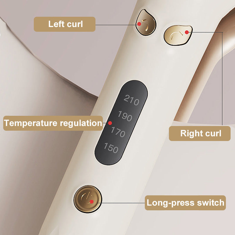 ✨ Automatic Hair Curler - 4 Temperature Settings & Tangle-Free Technology for Salon-Worthy Styling in Minutes 🎄✨