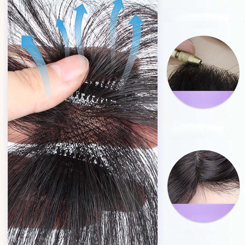 📢📢50%  OFF !! ⏰Lightweight Clip-on Extensions Invisible Topper Wig