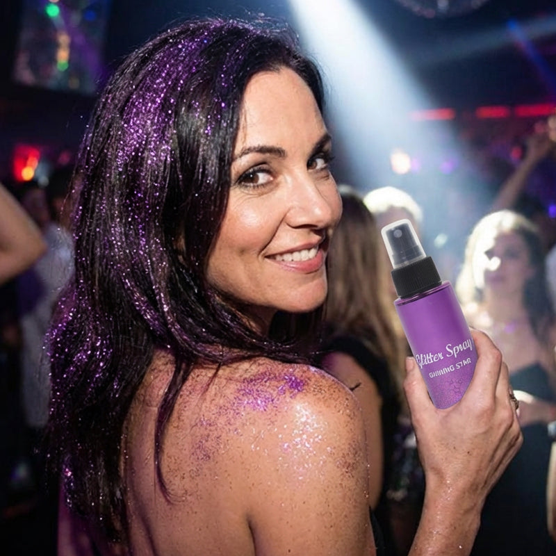 Shining Star Glitter Spray for Hair and Body