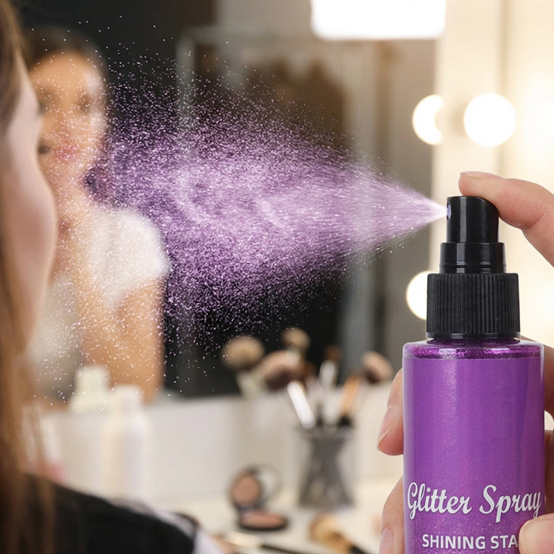 Shining Star Glitter Spray for Hair and Body