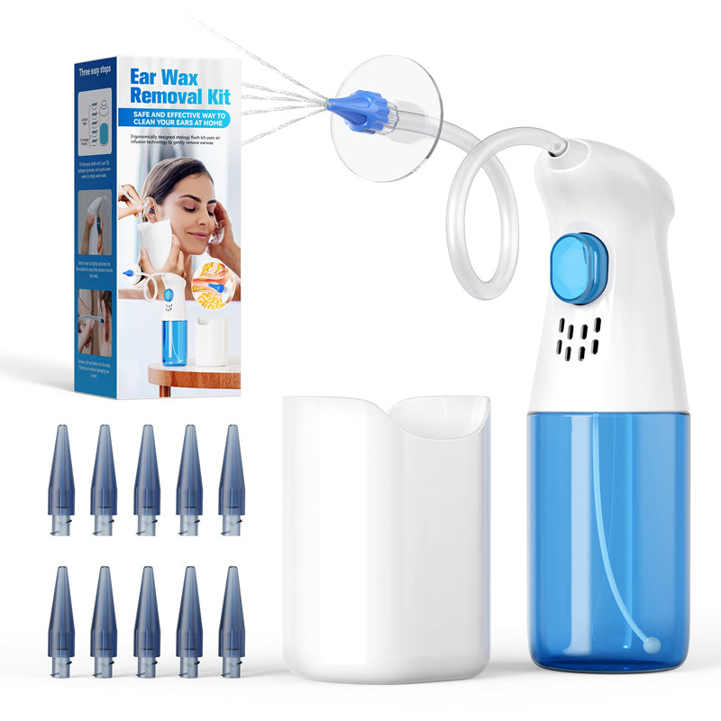 👂 HOT SALE! ⚡ Ear Wax Removal Kit – Safe & Gentle, Reusable Silicone Spoon, Easy to Use, Effective & Hygienic for Ear Cleaning ✨