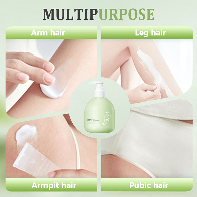 ⏳Limited-time 50% off⏰💥Large-size hair removal cream Gentle and non-irritating hair removal cream set (hair removal cream + razor)🎁