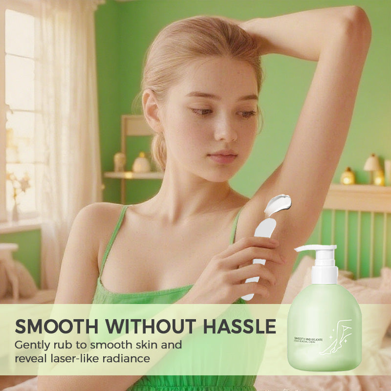 ⏳Limited-time 50% off⏰💥Large-size hair removal cream Gentle and non-irritating hair removal cream set (hair removal cream + razor)🎁