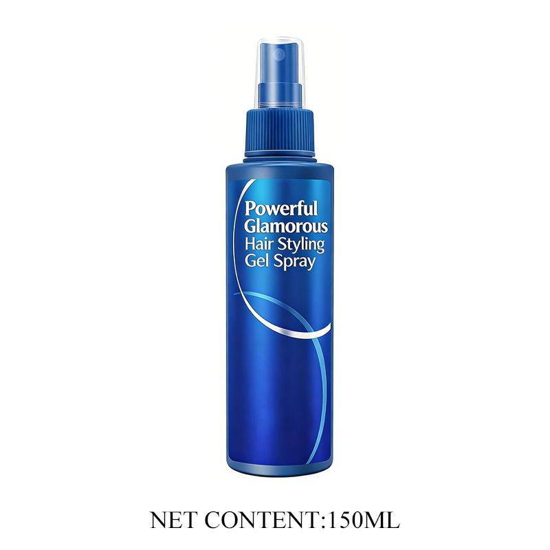 Powerful Glamorous Hair Styling Gel Spray