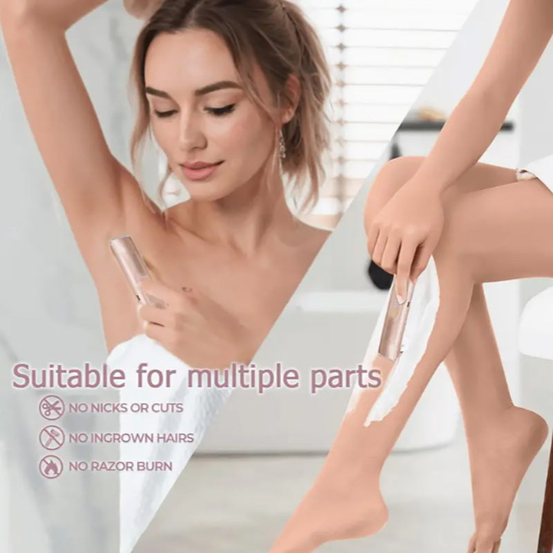⏳LIMITED TIME: 50% OFF! 🏆2-in-1 Electric Shaver for Women