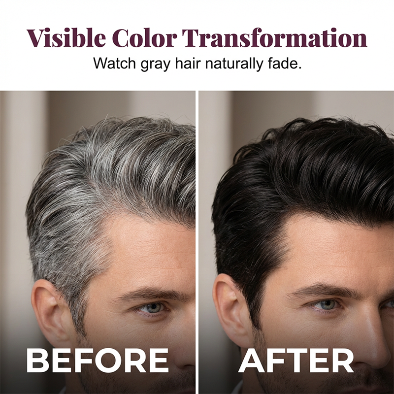 Hair Darkening Shampoo Bar for Gray Hair